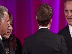 SPEECH - Mychael Danna at Composer Mychael Danna Receives BMI's Richard Kirk Award At The BMI Film & Television Awards Stock Footage