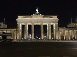 Brandenburger Tor Berlin Stock Footage
