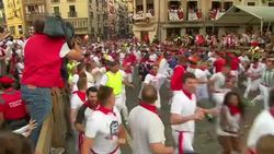Running of the bulls takes place in Pamplona Instructional Video