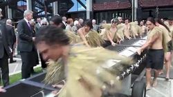 CLEAN : Maori welcome for British royals News Clip