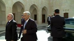 CLEAN : Iraqi PM visits Jordan for security talks News Clip