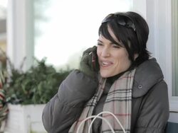 Mature woman on cellphone Stock Footage