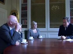 David Cameron Meets the Family of Milly Dowler News Clip