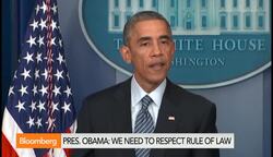 Obama Calls for Calm as Chaos Erupts in Ferguson News Clip