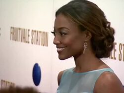 Patina Miller at "Fruitvale Station" New York Screening - Arrivals Stock Footage