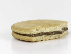 HD Eating a Cookie Stop-Motion-Animation Stock Footage