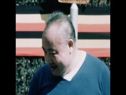 SYND 29 1 77 PRESIDENT AMIN AND HIS BASKETBALL TEAM News Clip