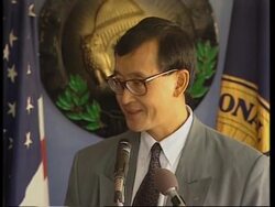 USA: WASHINGTON: KHMER NATION PARTY PRESIDENT SAM RAINSY VISIT News Clip