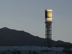 Ivanpah Solar Energy Plant Stock Footage