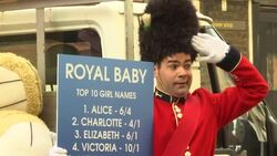 Betting on name of royal baby News Clip
