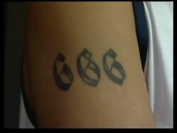Religious sect marching, tattooing 666 as symbol of their sect News Clip