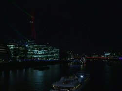 The Shard Opens in London Stock Footage
