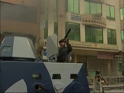 WRAP Bhutto supporters clash with police in Rawalpindi, Peshawar, Karachi News Clip