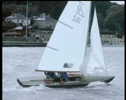 THE PRINCE AT THE HELM (in colour) News Clip