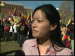 Protest on 50th anniversary of the Tibetan uprising News Clip