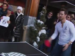K-Swiss Ping Pong Classic: Sundance Film Festival 2010 Stock Footage