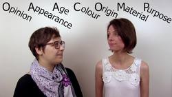 Order of Adjectives Instructional Video