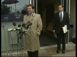 USA: IMPEACHMENT POLL SHOWS SUPPORT FOR CLINTON News Clip