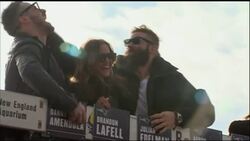 New England Patriots hold victory parade in Boston News Clip