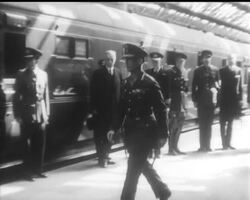 KING OF GREECE COMES TO BRITAIN - News Clip