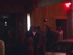 Reverend Al Sharpton's 52nd Birthday Stock Footage