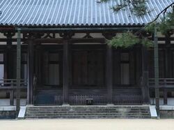 WS Entrance of  temple / Kouya, Wakayama, Japan Stock Footage