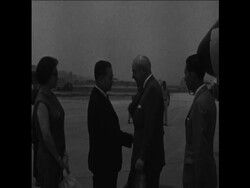 SYND 3 4 67 AUSTRALIAN PRIME MINISTER HAROLD HOLT ARRIVES IN LAOS Instructional Video