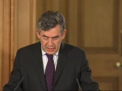 WRAP PM announces rescue plan for UK banks ADDS Darling leaving, more News Clip