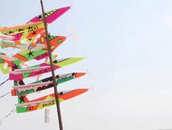 Toy airplanes. Stock Footage