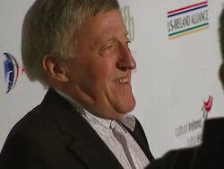 US - Ireland Alliance Honors Van Morrison Stock Footage