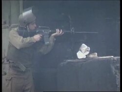 HEBRON: ISRAELI SOLDIERS CLASH WITH PALESTINIANS News Clip