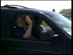 Senator Kennedy at Cape Cod post surgery News Clip