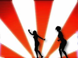 (HD720) Disco, Dancing Females Stock Footage