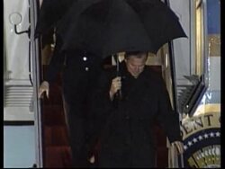 US President returns from European tour News Clip