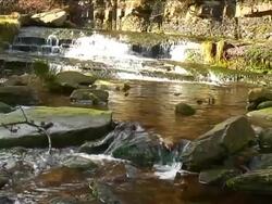 SMALL WATERFALL Stock Footage