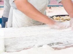 chinese dough stick Stock Footage