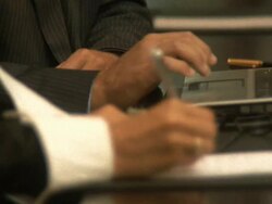 Businesspeople working, Cape Town South Africa Stock Footage