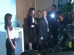 Katie Holmes at the 2011 Women In Film Crystal + Lucy Awards Sponsored By Pandora And Max Mara at Beverly Hills CA. (Footage by WireImage Video/Getty Images Entertainment Video) Stock Footage