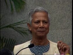 Nobel Peace Prize winner Yunus gives speech in Beijing News Clip