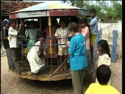 UNICEF chief to Ampara, destruction, aerials of flooding News Clip