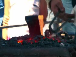 Blacksmith Shop Stock Footage
