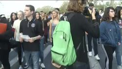 Florida shooting survivors arrive at state Capitol News Clip