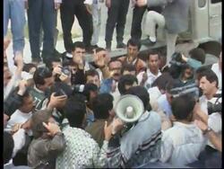 Gaza - Hijacker Khaled Crosses Into Jericho News Clip