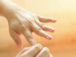 Clean Nails Stock Footage