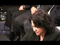 A group of firefighters from New Haven, Connecticut, made their first appearance at Sonia Sotomayor's confirmation hearings. The firefighters were at the center of a controversial reverse discrimination case heard by the judge News Clip