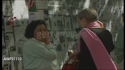 Aftermath in the Wake of World Trade Centre Terror Attacks News Clip