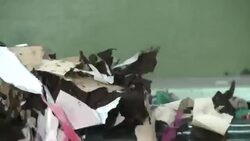 Recycling Fabrics Stock Footage