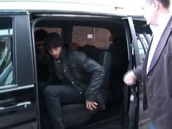 Jesus at the Madonna birthday party at Shoreditch House 8/14/10 at the Celebrity Sightings in London at London England. (Footage by WireImage Video/GettyImages) Stock Footage