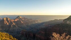Sunset at the Grand Canyon Stock Footage