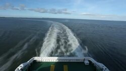 Ferry - time lapse Stock Footage